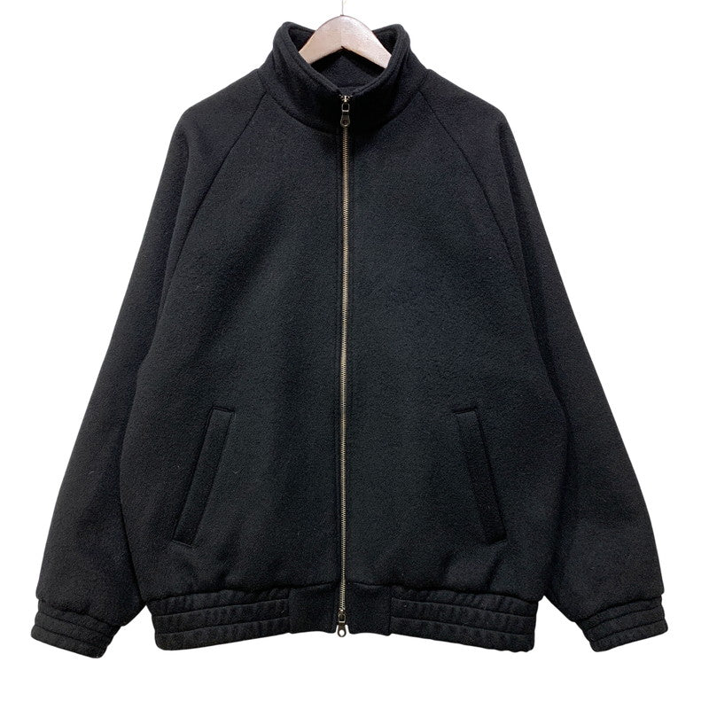 【中古品】【メンズ】 juha ユハ MELTON TRACK JACKET 10200205 メルトン トラック ジャケット 140-260913-as-10-izu サイズ：4 カラー：ブラック 万代Net店