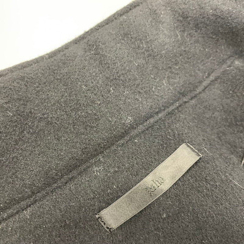 【中古品】【メンズ】 juha ユハ MELTON TRACK JACKET 10200205 メルトン トラック ジャケット 140-260913-as-10-izu サイズ：4 カラー：ブラック 万代Net店