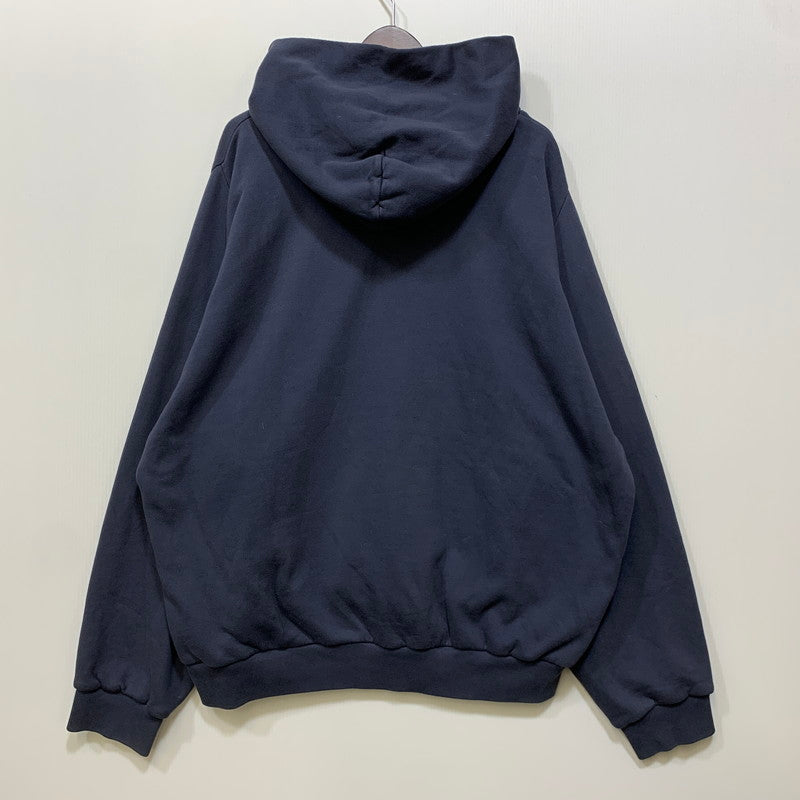 【中古品】【メンズ】 YEEZY GAP イージー ギャップ DOUBLEFACE WIDE SILHOUETTE ZIP UP SWEAT HOODIE 537322-03-1 ダブルフェイス ジップアップ パーカー 142-260913-as-07-izu サイズ：XXL カラー：ネイビー 万代Net店