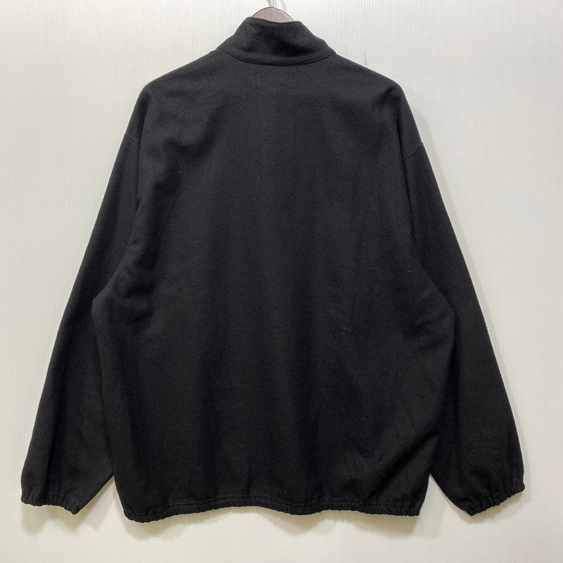 【中古品】【メンズ】 MARKA マーカ M23C-12CS01C HALF ZIP TRUCK JACKET WOOL SOFT FLANNEL ハーフ ジップ トラック ジャケット ウール ソフト フランネル アウター 140-260914-cs-18-izu サイズ：3 カラー：ブラック 万代Net店