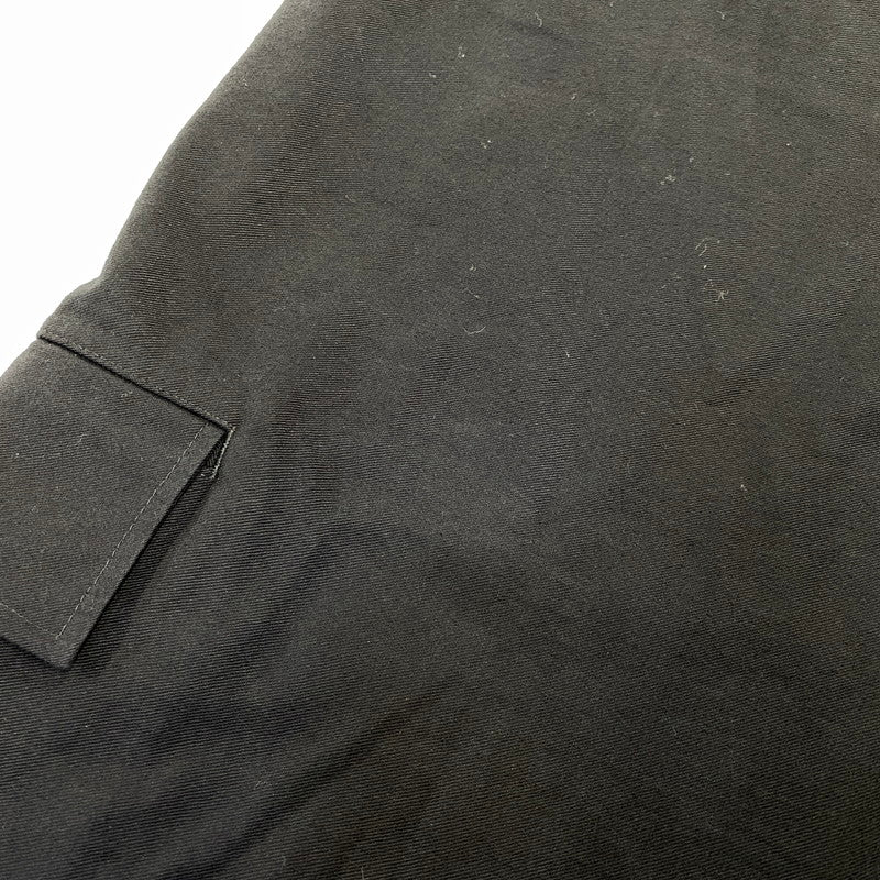 【中古品】【メンズ】 YOHJI YAMAMOTO POUR HOMME ヨウジヤマモトプールオム HZ-P12-002 SIDE FLAP TWILL PANT サイド フラップ ツイル パンツ ボトムス ズボン 151-260914-cs-08-izu サイズ：3 カラー：ブラック 万代Net店