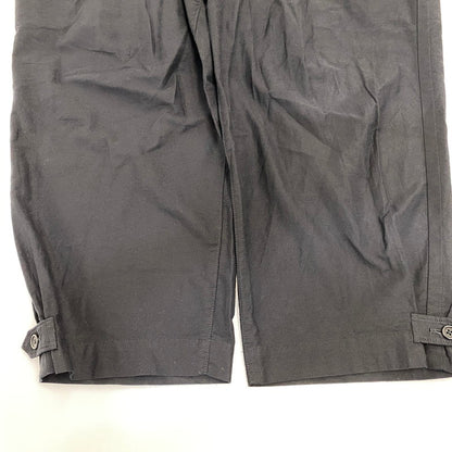 【中古品】【メンズ】 YOHJI YAMAMOTO POUR HOMME ヨウジヤマモトプールオム HZ-P12-002 SIDE FLAP TWILL PANT サイド フラップ ツイル パンツ ボトムス ズボン 151-260914-cs-08-izu サイズ：3 カラー：ブラック 万代Net店
