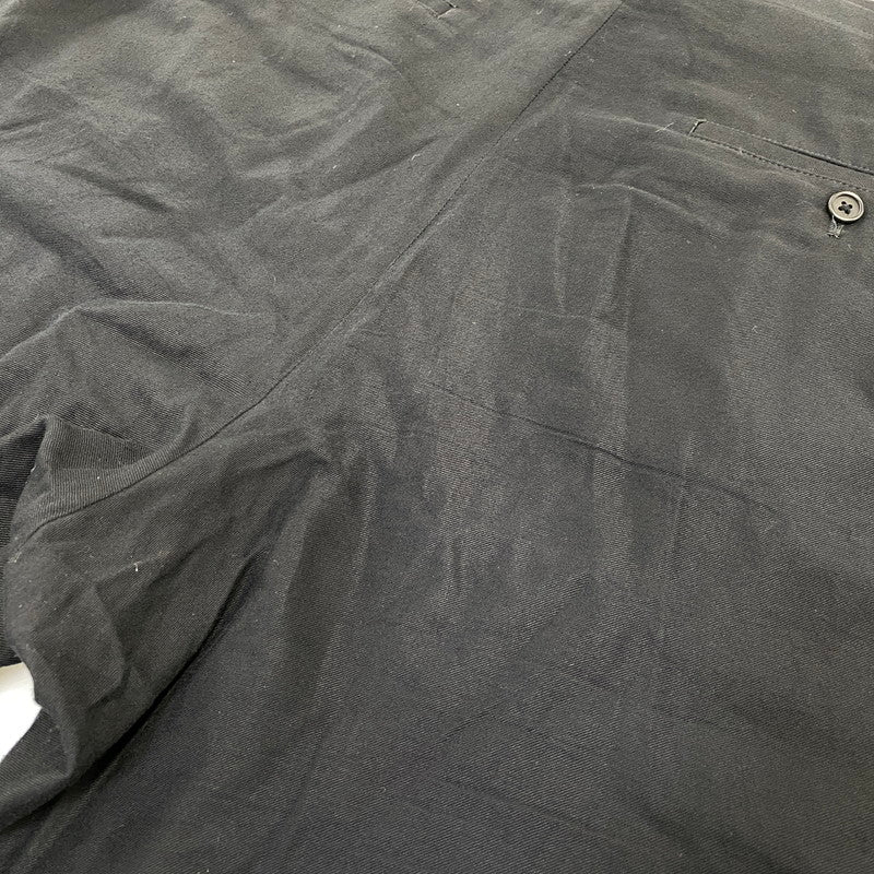 【中古品】【メンズ】 YOHJI YAMAMOTO POUR HOMME ヨウジヤマモトプールオム HZ-P12-002 SIDE FLAP TWILL PANT サイド フラップ ツイル パンツ ボトムス ズボン 151-260914-cs-08-izu サイズ：3 カラー：ブラック 万代Net店