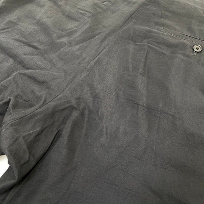 【中古品】【メンズ】 YOHJI YAMAMOTO POUR HOMME ヨウジヤマモトプールオム HZ-P12-002 SIDE FLAP TWILL PANT サイド フラップ ツイル パンツ ボトムス ズボン 151-260914-cs-08-izu サイズ：3 カラー：ブラック 万代Net店