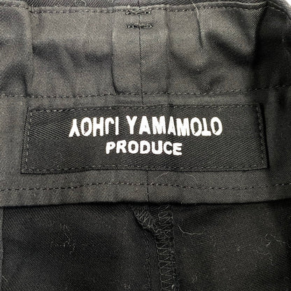 【中古品】【メンズ】 YOHJI YAMAMOTO POUR HOMME ヨウジヤマモトプールオム HZ-P12-002 SIDE FLAP TWILL PANT サイド フラップ ツイル パンツ ボトムス ズボン 151-260914-cs-08-izu サイズ：3 カラー：ブラック 万代Net店