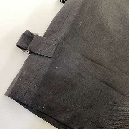 【中古品】【メンズ】 YOHJI YAMAMOTO POUR HOMME ヨウジヤマモトプールオム H0-P55-100 WOOL GABARDINE HEMBELT PANTS ウール ギャバジン ヘムベルト パンツ ボトムス ズボン 151-260914-cs-09-izu サイズ：2 カラー：ブラック 万代Net店