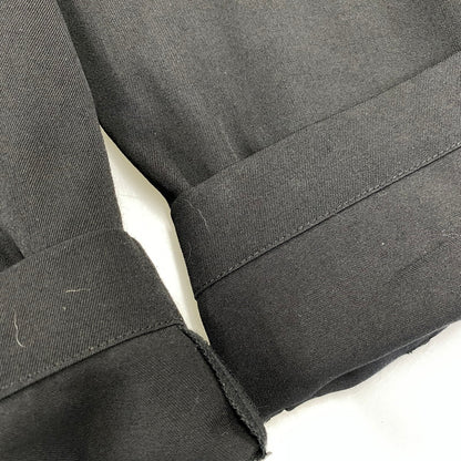 【中古品】【メンズ】 YOHJI YAMAMOTO POUR HOMME ヨウジヤマモトプールオム H0-P55-100 WOOL GABARDINE HEMBELT PANTS ウール ギャバジン ヘムベルト パンツ ボトムス ズボン 151-260914-cs-09-izu サイズ：2 カラー：ブラック 万代Net店
