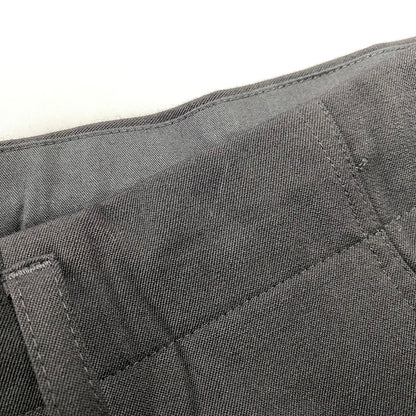 【中古品】【メンズ】 YOHJI YAMAMOTO POUR HOMME ヨウジヤマモトプールオム H0-P55-100 WOOL GABARDINE HEMBELT PANTS ウール ギャバジン ヘムベルト パンツ ボトムス ズボン 151-260914-cs-09-izu サイズ：2 カラー：ブラック 万代Net店