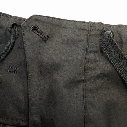 【中古品】【メンズ】 YOHJI YAMAMOTO POUR HOMME ヨウジヤマモトプールオム H0-P55-100 WOOL GABARDINE HEMBELT PANTS ウール ギャバジン ヘムベルト パンツ ボトムス ズボン 151-260914-cs-09-izu サイズ：2 カラー：ブラック 万代Net店
