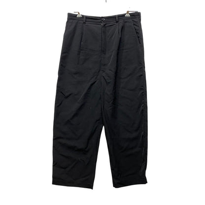 【中古品】【メンズ】 COMME DES GARCONS HOMME コムデギャルソンオム HL-P102 ONE TUCK WOOL GABADINE PANTS ワン タック ウール ギャバジン パンツ ボトムス ズボン 151-260914-cs-07-izu サイズ：L カラー：ブラック 万代Net店