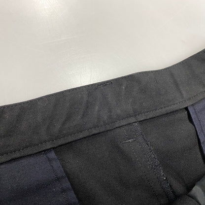 【中古品】【メンズ】 COMME DES GARCONS HOMME コムデギャルソンオム HL-P102 ONE TUCK WOOL GABADINE PANTS ワン タック ウール ギャバジン パンツ ボトムス ズボン 151-260914-cs-07-izu サイズ：L カラー：ブラック 万代Net店