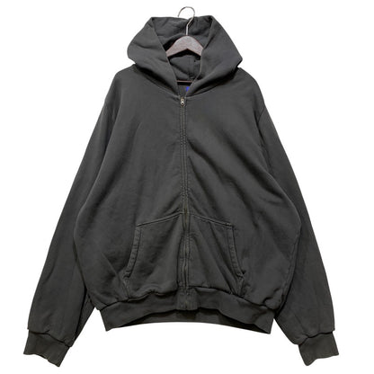 【中古品】【メンズ】 YEEZY GAP イージーギャップ 537322-00-1 DOUBLE FACE ZIP UP SWEAT HOODIE ダブル フェイス ジップアップ スウェット フーディー パーカー トップス 142-260921-kh-04-izu サイズ：XXL カラー：グレー 万代Net店