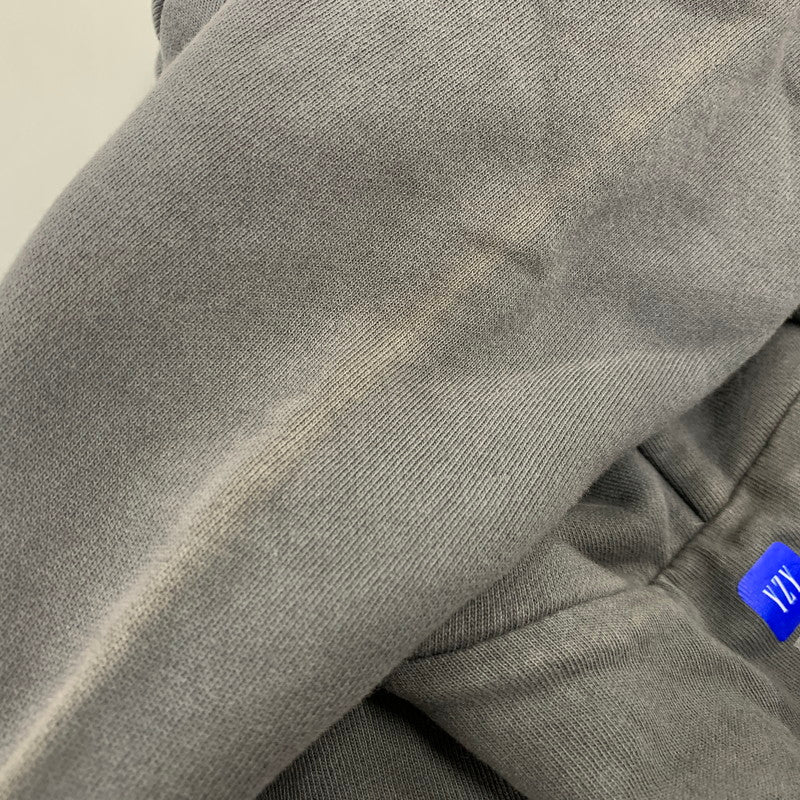 【中古品】【メンズ】 YEEZY GAP イージーギャップ 537322-00-1 DOUBLE FACE ZIP UP SWEAT HOODIE ダブル フェイス ジップアップ スウェット フーディー パーカー トップス 142-260921-kh-04-izu サイズ：XXL カラー：グレー 万代Net店