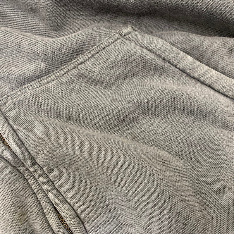 【中古品】【メンズ】 YEEZY GAP イージーギャップ 537322-00-1 DOUBLE FACE ZIP UP SWEAT HOODIE ダブル フェイス ジップアップ スウェット フーディー パーカー トップス 142-260921-kh-04-izu サイズ：XXL カラー：グレー 万代Net店