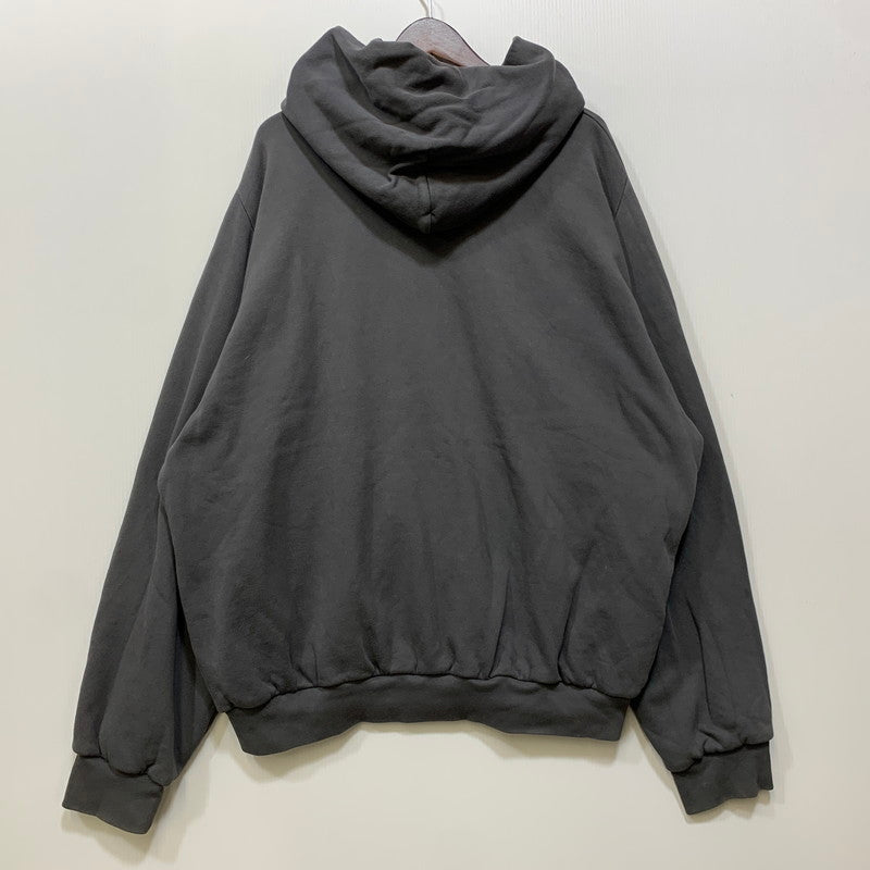【中古品】【メンズ】 YEEZY GAP イージーギャップ 537322-00-1 DOUBLE FACE ZIP UP SWEAT HOODIE ダブル フェイス ジップアップ スウェット フーディー パーカー トップス 142-260921-kh-04-izu サイズ：XXL カラー：グレー 万代Net店