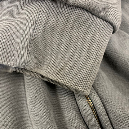 【中古品】【メンズ】 YEEZY GAP イージーギャップ 537322-00-1 DOUBLE FACE ZIP UP SWEAT HOODIE ダブル フェイス ジップアップ スウェット フーディー パーカー トップス 142-260921-kh-04-izu サイズ：XXL カラー：グレー 万代Net店
