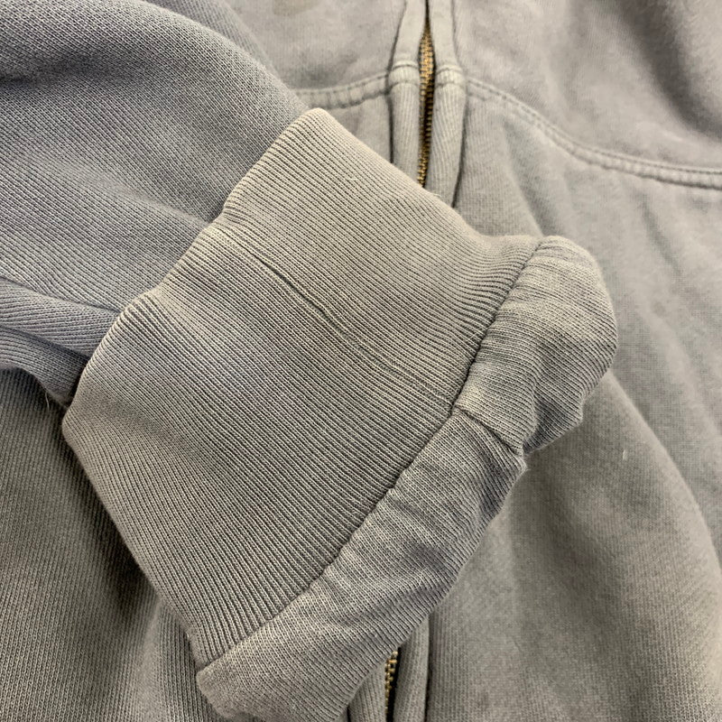 【中古品】【メンズ】 YEEZY GAP イージーギャップ 537322-00-1 DOUBLE FACE ZIP UP SWEAT HOODIE ダブル フェイス ジップアップ スウェット フーディー パーカー トップス 142-260921-kh-04-izu サイズ：XXL カラー：グレー 万代Net店
