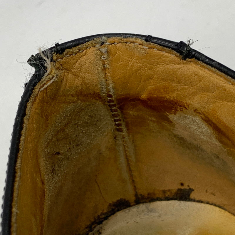 【現状渡し品】【メンズ】 Yohji Yamamoto ヨウジヤマモト × GEORGE COX ジョージコックス WING TIP SHOES ウィングチップシューズ 靴 164-260913-as-17-izu サイズ：12/14 カラー：ブラック 万代Net店