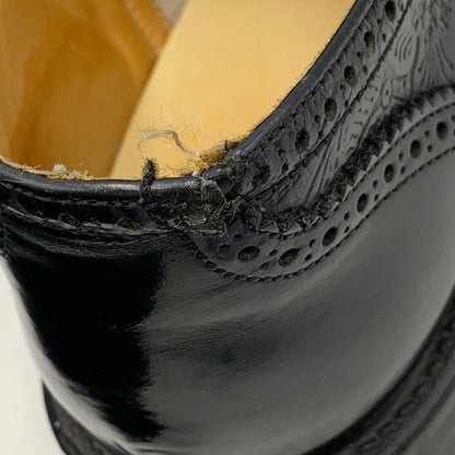 【現状渡し品】【メンズ】 Yohji Yamamoto ヨウジヤマモト × GEORGE COX ジョージコックス WING TIP SHOES ウィングチップシューズ 靴 164-260913-as-17-izu サイズ：12/14 カラー：ブラック 万代Net店
