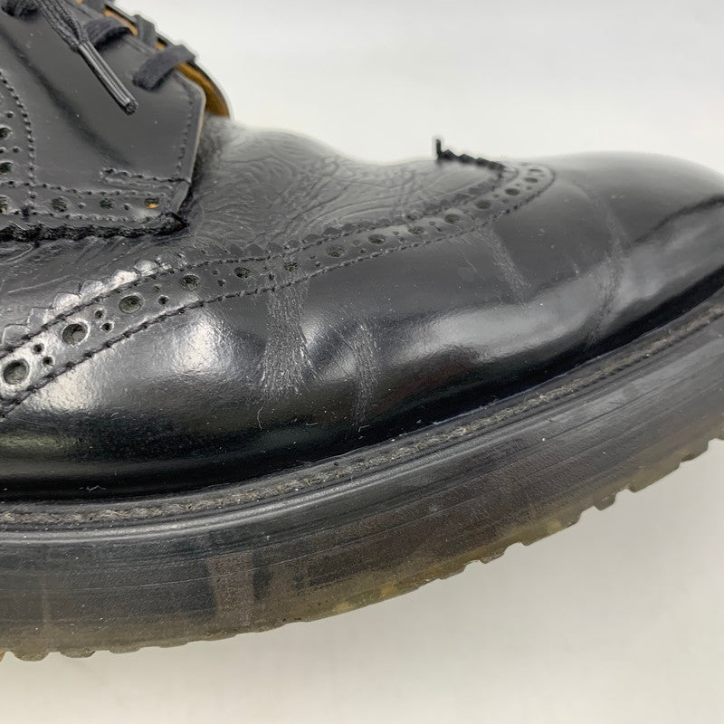 【現状渡し品】【メンズ】 Yohji Yamamoto ヨウジヤマモト × GEORGE COX ジョージコックス WING TIP SHOES ウィングチップシューズ 靴 164-260913-as-17-izu サイズ：12/14 カラー：ブラック 万代Net店
