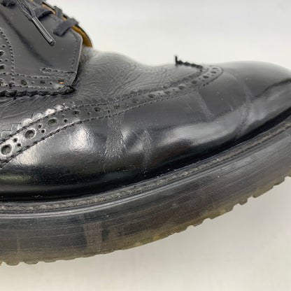 【現状渡し品】【メンズ】 Yohji Yamamoto ヨウジヤマモト × GEORGE COX ジョージコックス WING TIP SHOES ウィングチップシューズ 靴 164-260913-as-17-izu サイズ：12/14 カラー：ブラック 万代Net店