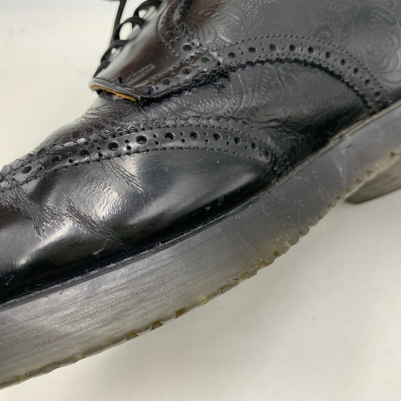 【現状渡し品】【メンズ】 Yohji Yamamoto ヨウジヤマモト × GEORGE COX ジョージコックス WING TIP SHOES ウィングチップシューズ 靴 164-260913-as-17-izu サイズ：12/14 カラー：ブラック 万代Net店