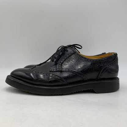 【現状渡し品】【メンズ】 Yohji Yamamoto ヨウジヤマモト × GEORGE COX ジョージコックス WING TIP SHOES ウィングチップシューズ 靴 164-260913-as-17-izu サイズ：12/14 カラー：ブラック 万代Net店