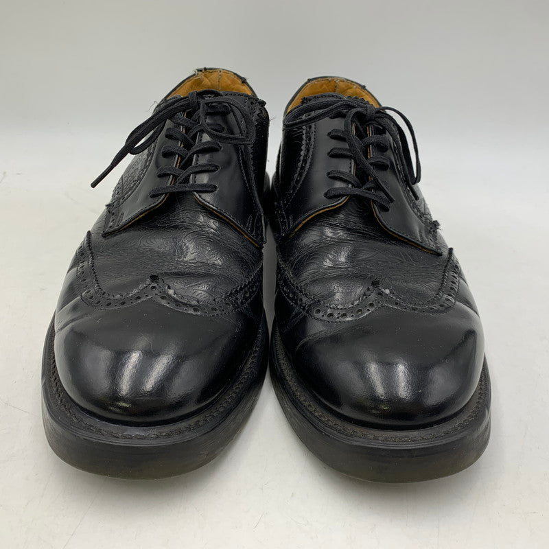 【現状渡し品】【メンズ】 Yohji Yamamoto ヨウジヤマモト × GEORGE COX ジョージコックス WING TIP SHOES ウィングチップシューズ 靴 164-260913-as-17-izu サイズ：12/14 カラー：ブラック 万代Net店