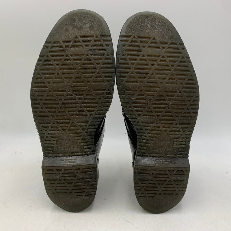 【現状渡し品】【メンズ】 Yohji Yamamoto ヨウジヤマモト × GEORGE COX ジョージコックス WING TIP SHOES ウィングチップシューズ 靴 164-260913-as-17-izu サイズ：12/14 カラー：ブラック 万代Net店
