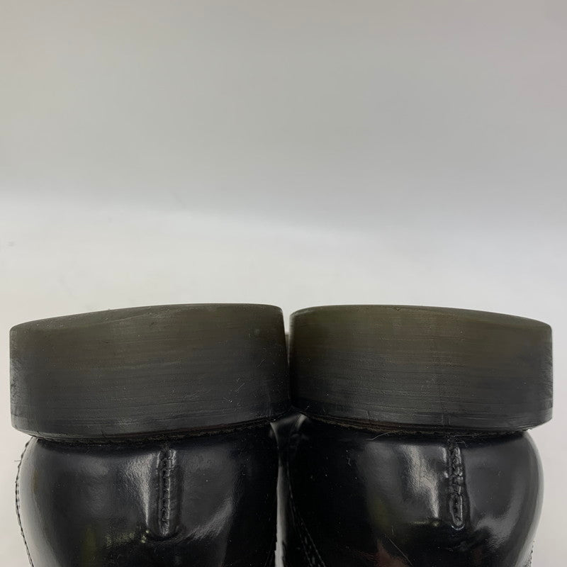 【現状渡し品】【メンズ】 Yohji Yamamoto ヨウジヤマモト × GEORGE COX ジョージコックス WING TIP SHOES ウィングチップシューズ 靴 164-260913-as-17-izu サイズ：12/14 カラー：ブラック 万代Net店