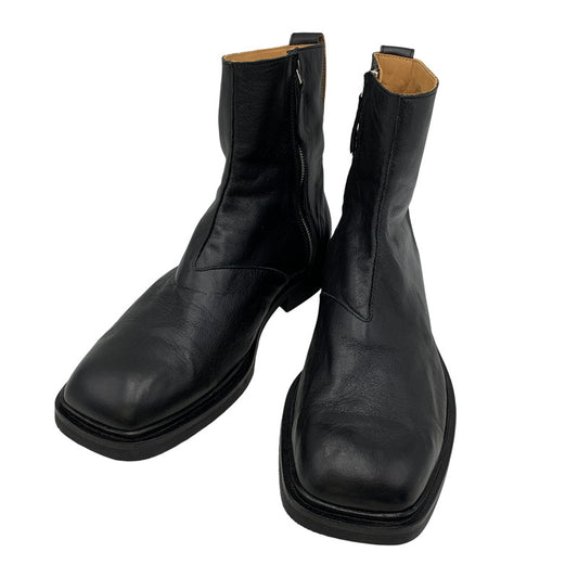 【中古品】【メンズ】 Our Legacy アワーレガシー DAIMONO ZIP LEATHER BOOTS ジップ レザー ブーツ 靴 164-260913-as-15-izu サイズ：44 カラー：ブラック 万代Net店