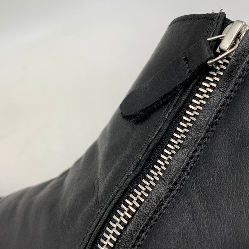 【中古品】【メンズ】 Our Legacy アワーレガシー DAIMONO ZIP LEATHER BOOTS ジップ レザー ブーツ 靴 164-260913-as-15-izu サイズ：44 カラー：ブラック 万代Net店