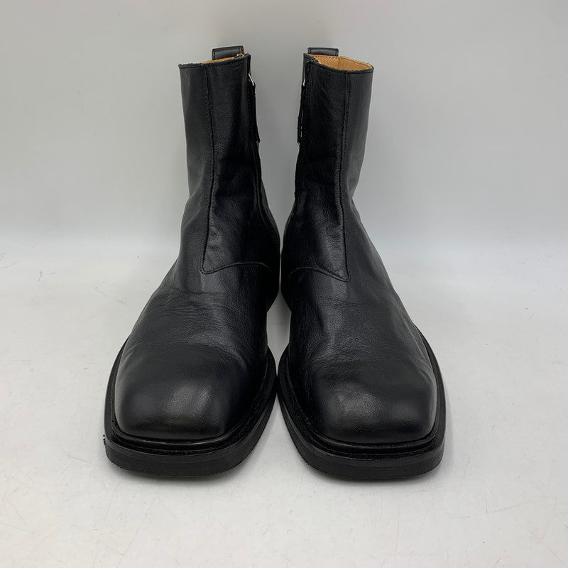 【中古品】【メンズ】 Our Legacy アワーレガシー DAIMONO ZIP LEATHER BOOTS ジップ レザー ブーツ 靴 164-260913-as-15-izu サイズ：44 カラー：ブラック 万代Net店