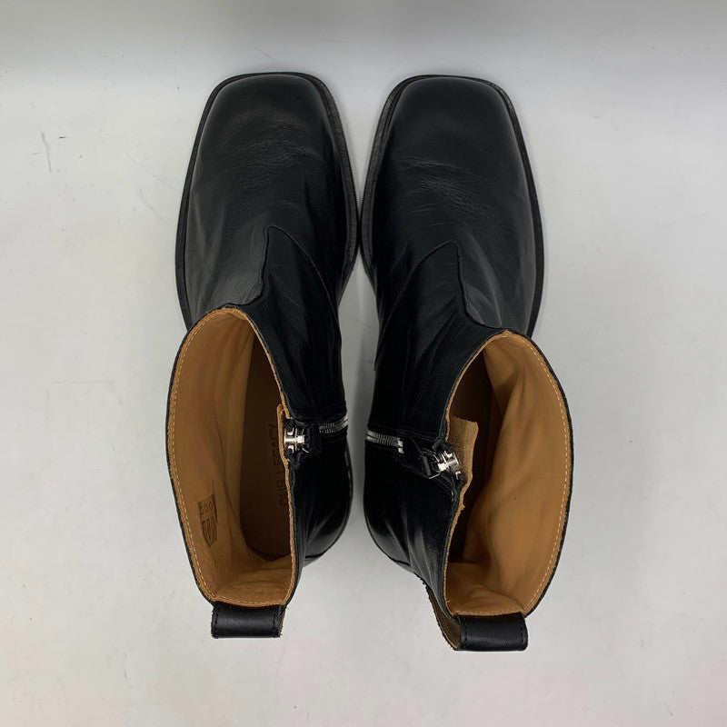 【中古品】【メンズ】 Our Legacy アワーレガシー DAIMONO ZIP LEATHER BOOTS ジップ レザー ブーツ 靴 164-260913-as-15-izu サイズ：44 カラー：ブラック 万代Net店