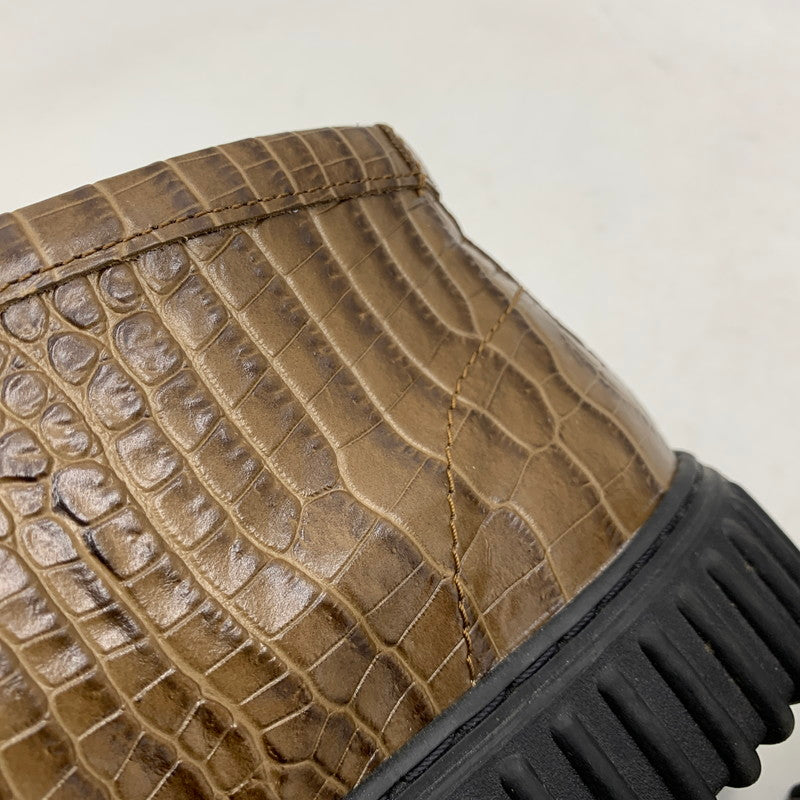【中古品】【メンズ】 Clarks クラークス × MARTINE ROSE マーティンローズ CUR TORHILL HI 61803311 トーヒル ハイ シューズ 靴 164-260913-as-16-izu サイズ：US10.5 カラー：ブラウン 万代Net店