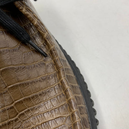 【中古品】【メンズ】 Clarks クラークス × MARTINE ROSE マーティンローズ CUR TORHILL HI 61803311 トーヒル ハイ シューズ 靴 164-260913-as-16-izu サイズ：US10.5 カラー：ブラウン 万代Net店