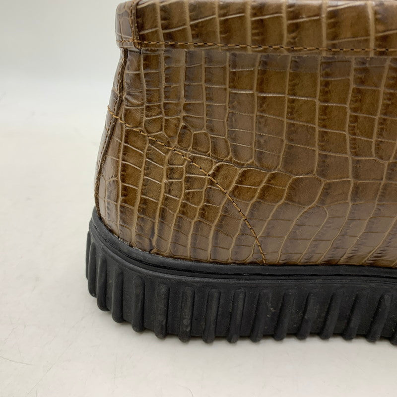 【中古品】【メンズ】 Clarks クラークス × MARTINE ROSE マーティンローズ CUR TORHILL HI 61803311 トーヒル ハイ シューズ 靴 164-260913-as-16-izu サイズ：US10.5 カラー：ブラウン 万代Net店