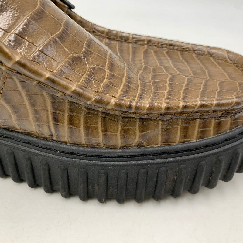 【中古品】【メンズ】 Clarks クラークス × MARTINE ROSE マーティンローズ CUR TORHILL HI 61803311 トーヒル ハイ シューズ 靴 164-260913-as-16-izu サイズ：US10.5 カラー：ブラウン 万代Net店