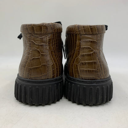 【中古品】【メンズ】 Clarks クラークス × MARTINE ROSE マーティンローズ CUR TORHILL HI 61803311 トーヒル ハイ シューズ 靴 164-260913-as-16-izu サイズ：US10.5 カラー：ブラウン 万代Net店