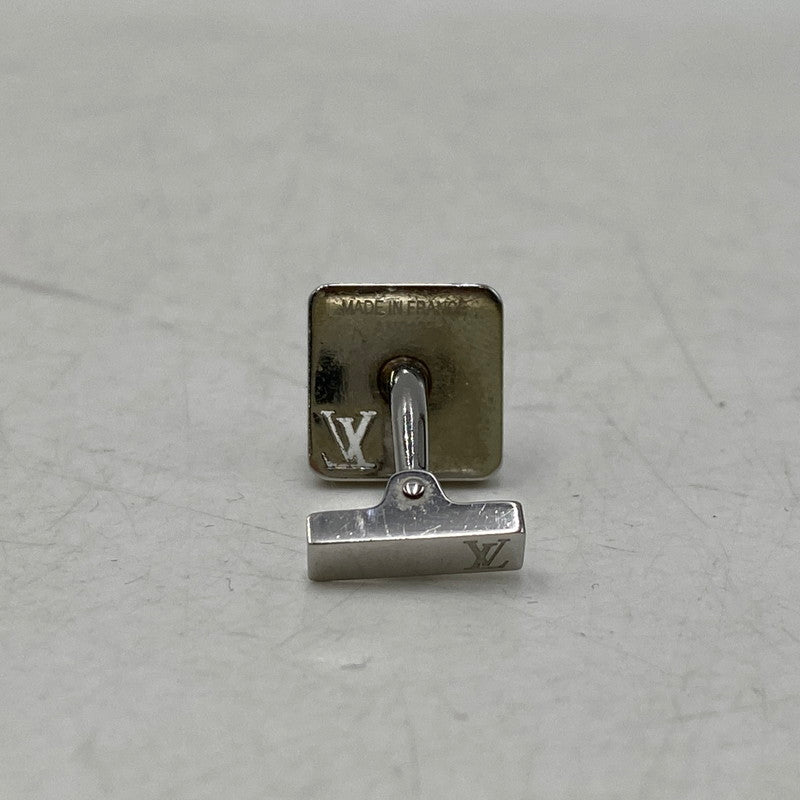 【中古品】【メンズ】 LOUIS VUITTON ルイ・ヴィトン M65043 ブトン ドゥ マンシェット・シャンゼリゼ カフリンクス カフスボタン 179-260913-as-21-izu カラー：シルバー 万代Net店