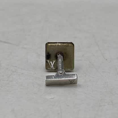 【中古品】【メンズ】 LOUIS VUITTON ルイ・ヴィトン M65043 ブトン ドゥ マンシェット・シャンゼリゼ カフリンクス カフスボタン 179-260913-as-21-izu カラー：シルバー 万代Net店