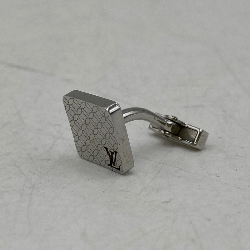 【中古品】【メンズ】 LOUIS VUITTON ルイ・ヴィトン M65043 ブトン ドゥ マンシェット・シャンゼリゼ カフリンクス カフスボタン 179-260913-as-21-izu カラー：シルバー 万代Net店