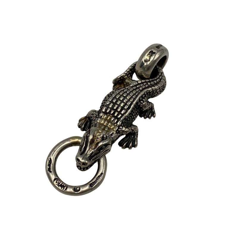 【中古品】【メンズ/レディース】 BILL WALL LEATHER ビルウォールレザー BABY ALLIGATOR PENDANT ペンダントトップ アクセサリー 192-260919-as-27-izu カラー：シルバー 万代Net店