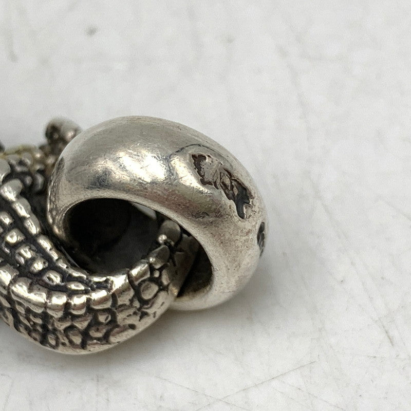 【中古品】【メンズ/レディース】 BILL WALL LEATHER ビルウォールレザー BABY ALLIGATOR PENDANT ペンダントトップ アクセサリー 192-260919-as-27-izu カラー：シルバー 万代Net店