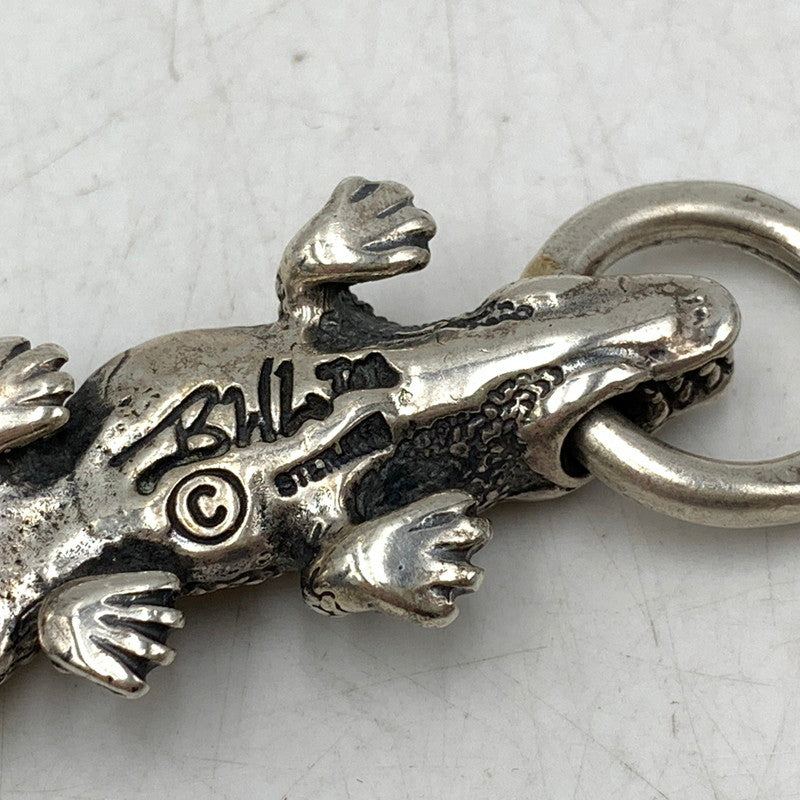 【中古品】【メンズ/レディース】 BILL WALL LEATHER ビルウォールレザー BABY ALLIGATOR PENDANT ペンダントトップ アクセサリー 192-260919-as-27-izu カラー：シルバー 万代Net店