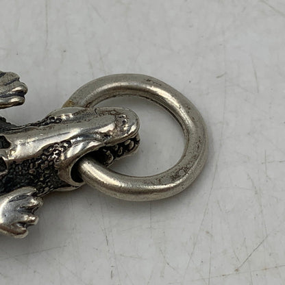 【中古品】【メンズ/レディース】 BILL WALL LEATHER ビルウォールレザー BABY ALLIGATOR PENDANT ペンダントトップ アクセサリー 192-260919-as-27-izu カラー：シルバー 万代Net店