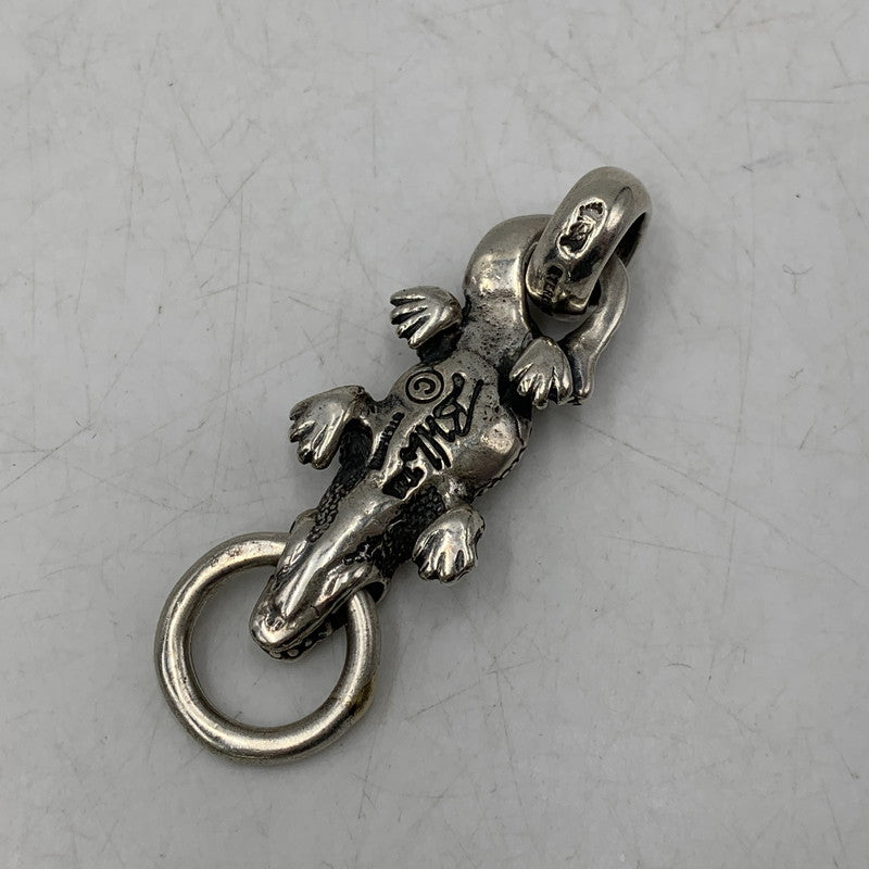 【中古品】【メンズ/レディース】 BILL WALL LEATHER ビルウォールレザー BABY ALLIGATOR PENDANT ペンダントトップ アクセサリー 192-260919-as-27-izu カラー：シルバー 万代Net店