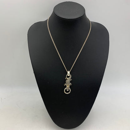 【中古品】【メンズ/レディース】 BILL WALL LEATHER ビルウォールレザー BABY ALLIGATOR PENDANT ペンダントトップ アクセサリー 192-260919-as-27-izu カラー：シルバー 万代Net店