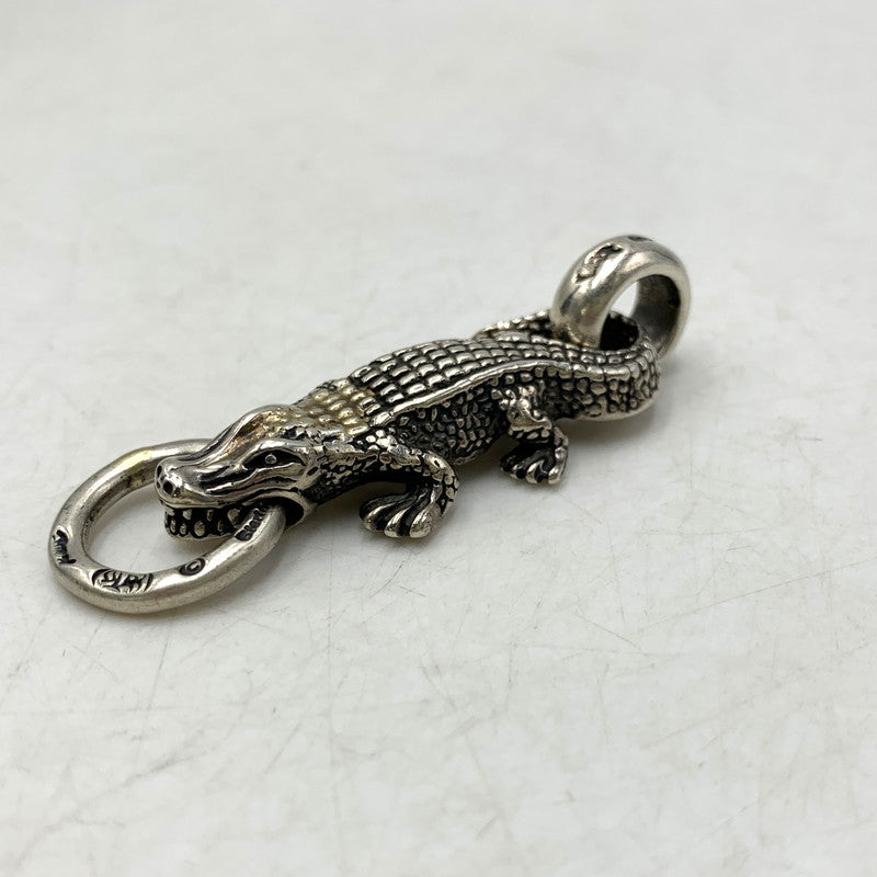 【中古品】【メンズ/レディース】 BILL WALL LEATHER ビルウォールレザー BABY ALLIGATOR PENDANT ペンダントトップ アクセサリー 192-260919-as-27-izu カラー：シルバー 万代Net店