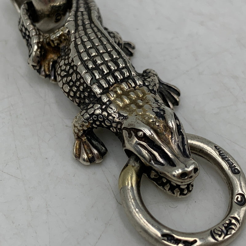 【中古品】【メンズ/レディース】 BILL WALL LEATHER ビルウォールレザー BABY ALLIGATOR PENDANT ペンダントトップ アクセサリー 192-260919-as-27-izu カラー：シルバー 万代Net店